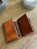 Leather Cinco Peso Badge ID