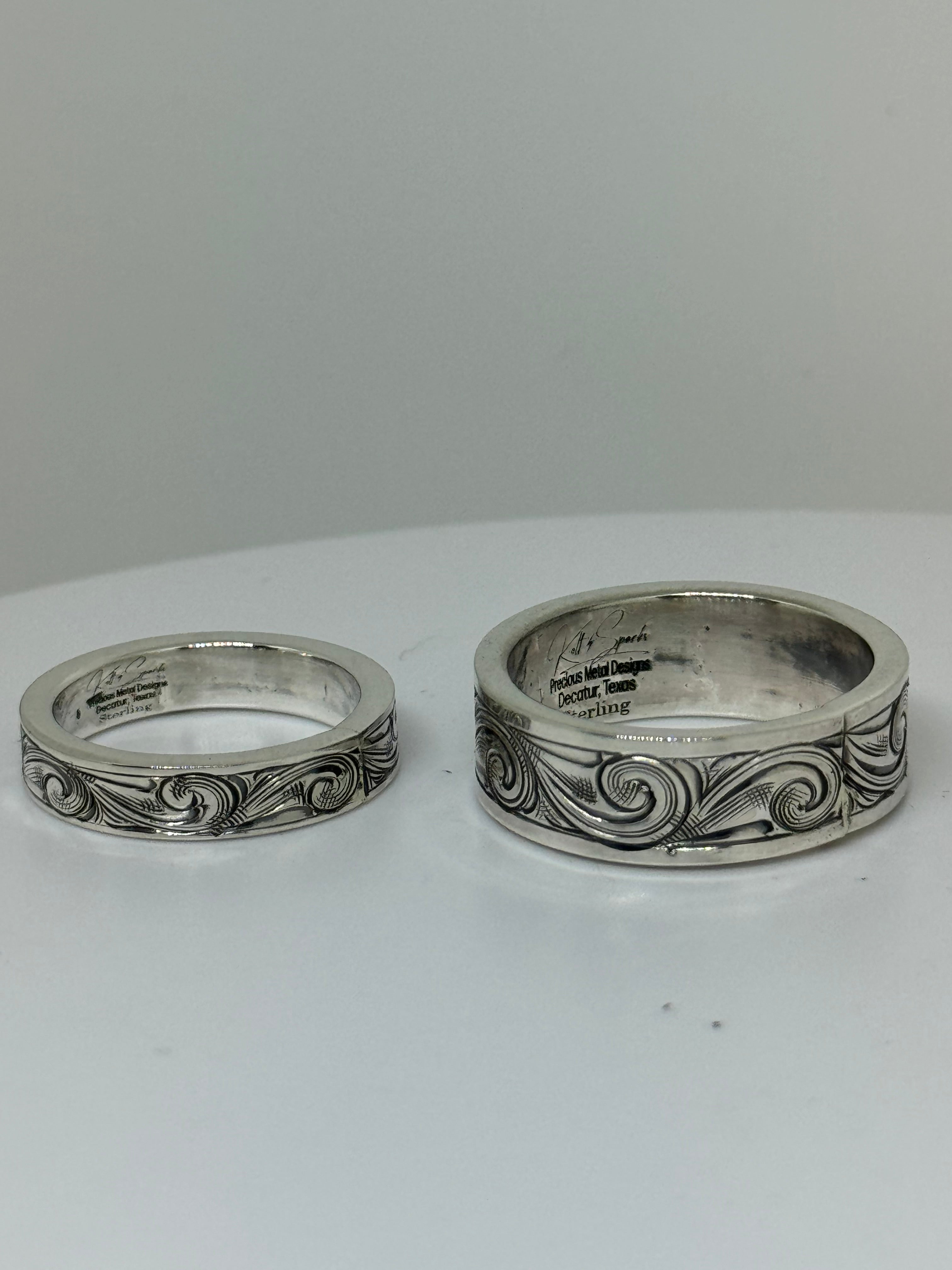 Sterling Wedding Band