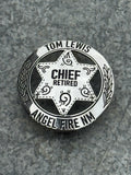 “6 Point Classic Cinco Peso Badge"