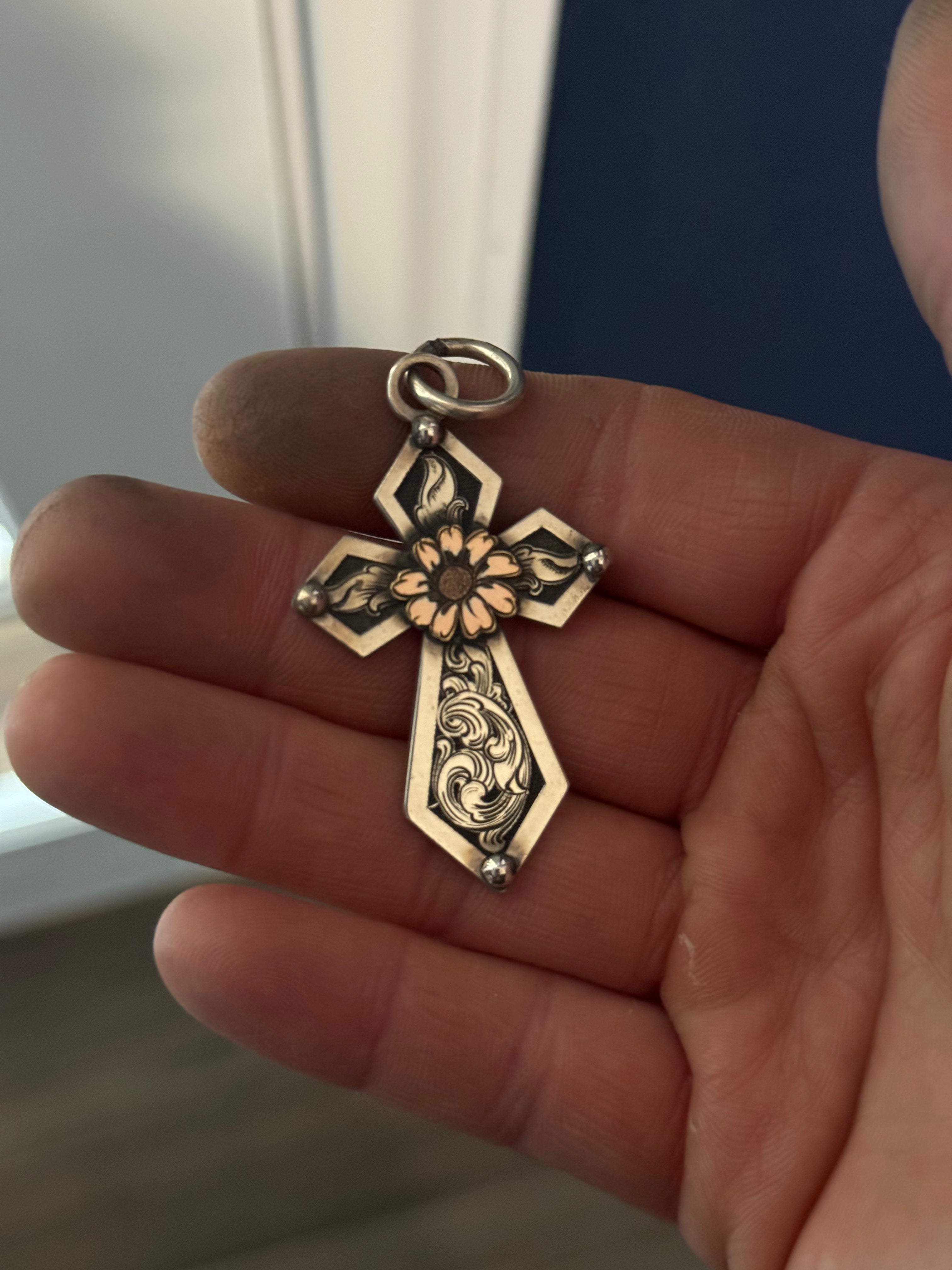Flower Cross