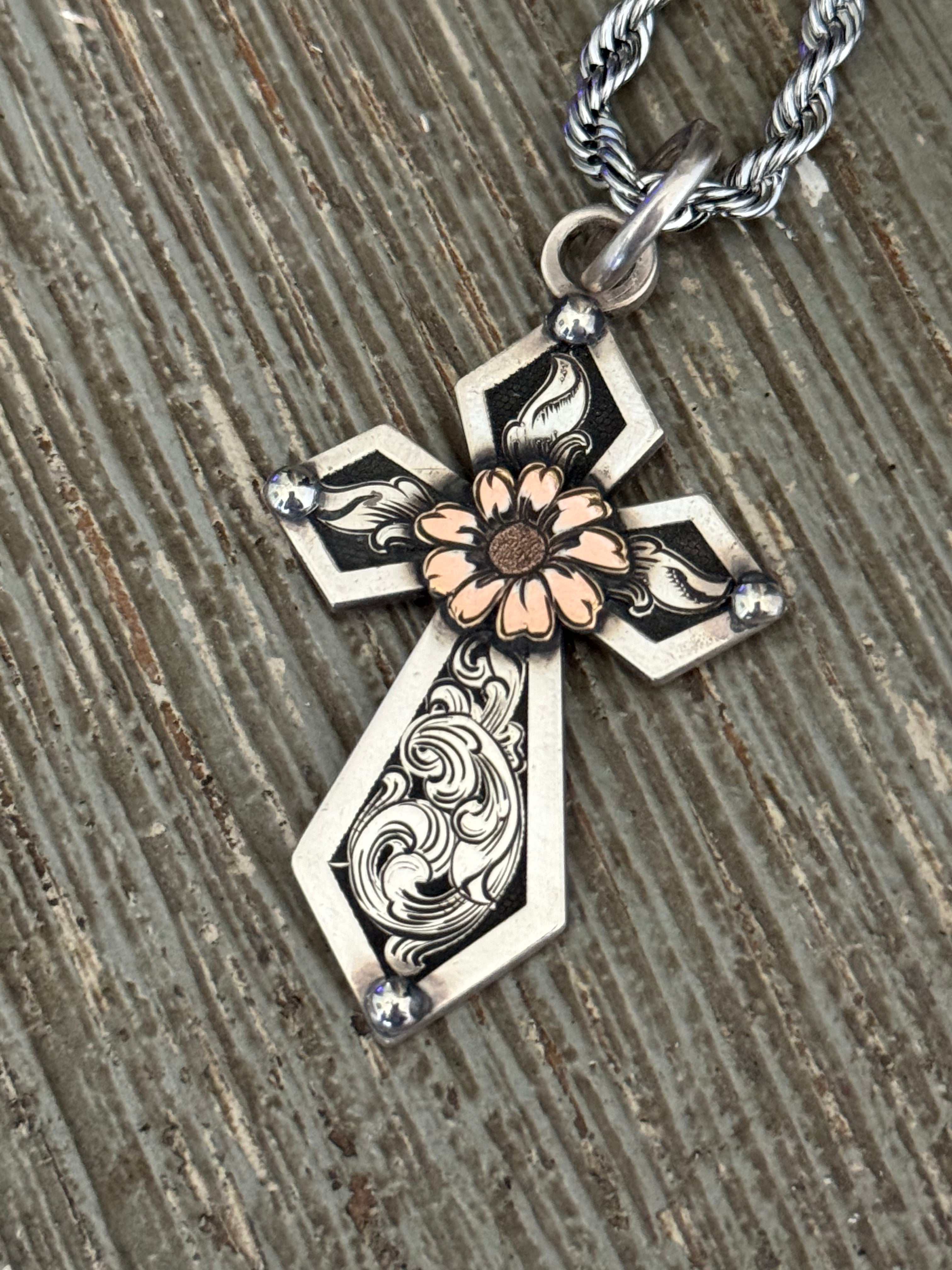 Flower Cross
