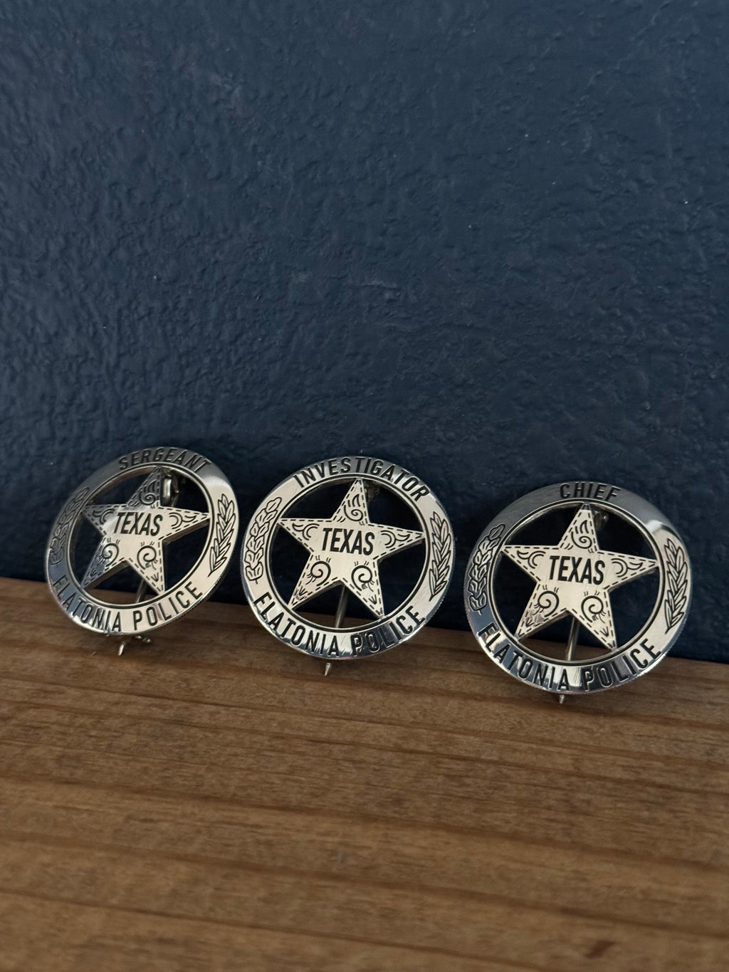 "The Classic Cinco Peso Badge"