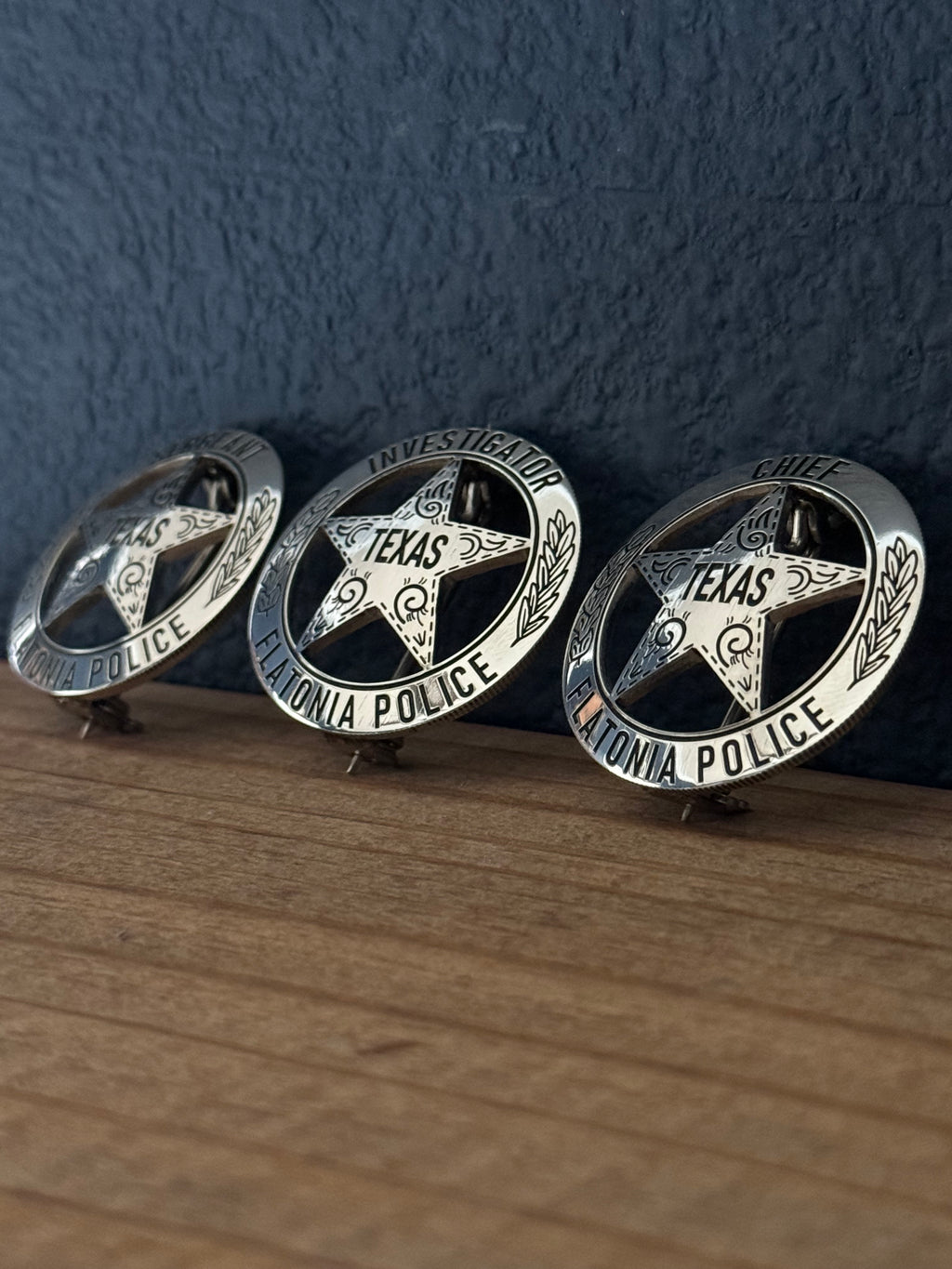 "The Classic Cinco Peso Badge"