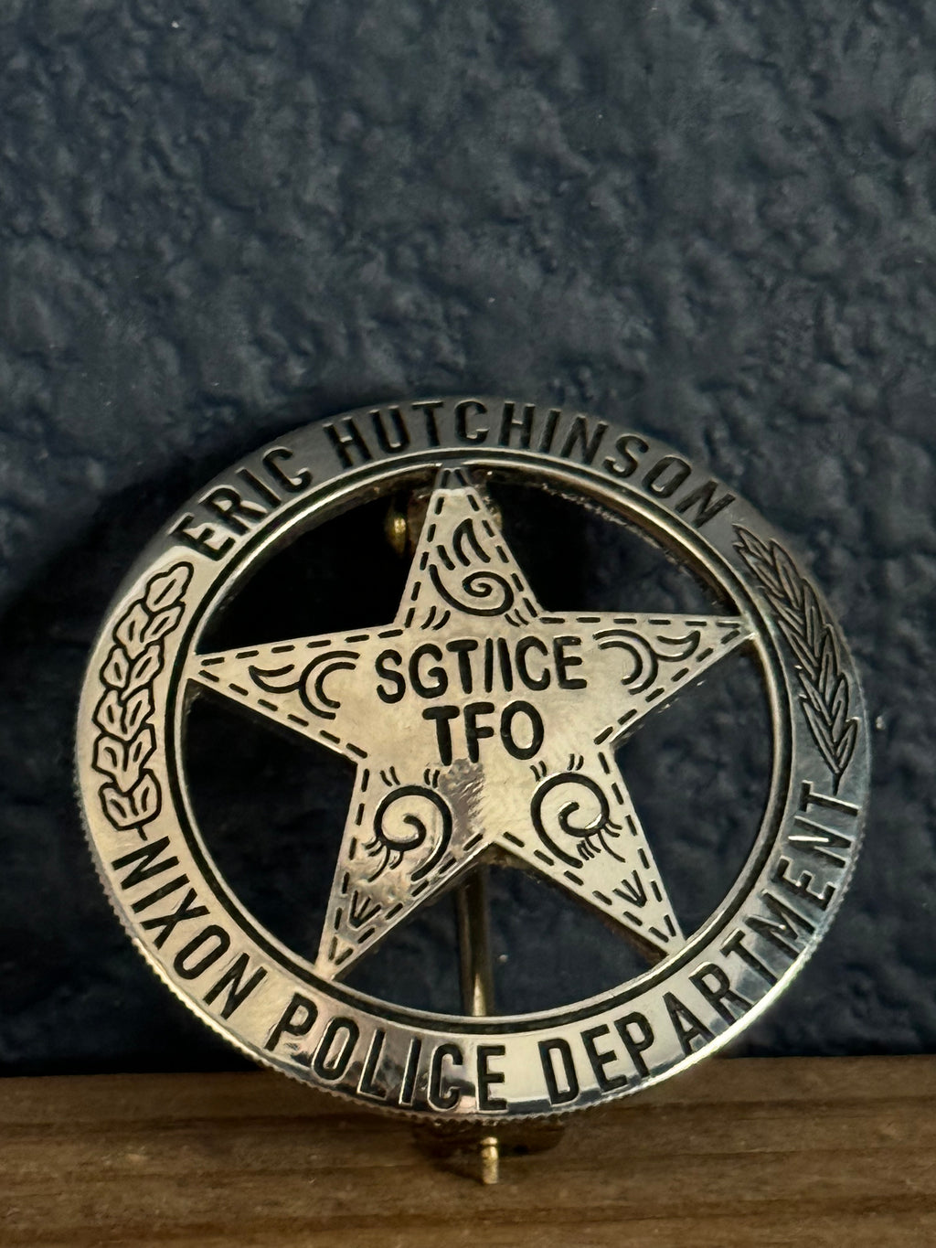 "The Classic Cinco Peso Badge"