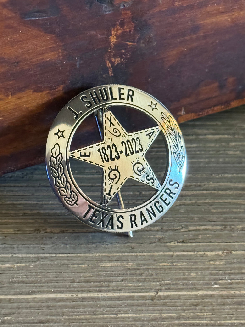 “Star Of the Show Cinco Peso Badge”