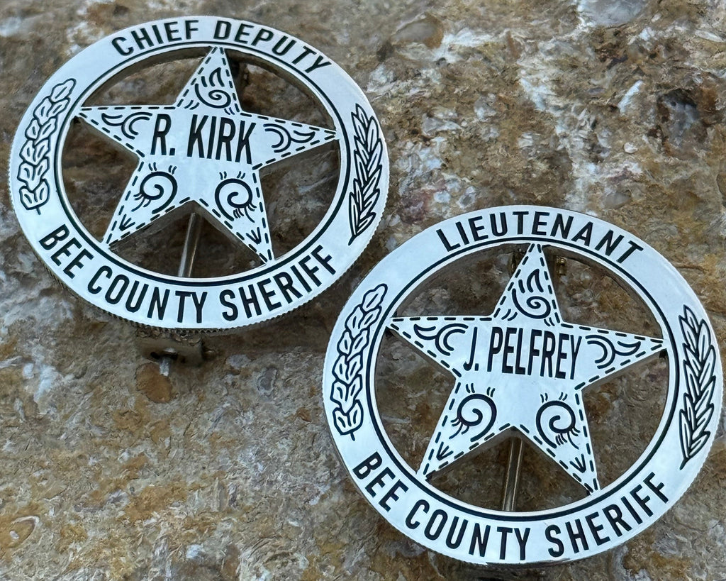 "The Classic Cinco Peso Badge"