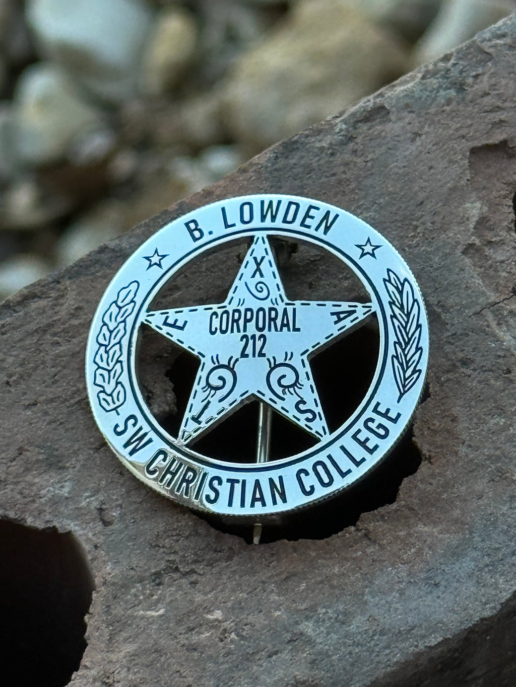 “Star Of the Show Cinco Peso Badge”